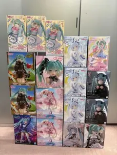 超お得！初音ミクプライズフィギュア17点セット