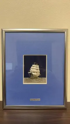 篠原、関武比古 作　純銀製　『 丹頂祝賀の舞 』 ４号　置物　床飾 純銀 高砂4号(背景付) - TAKEHIKO - 武比古 - 日本の伝統工芸