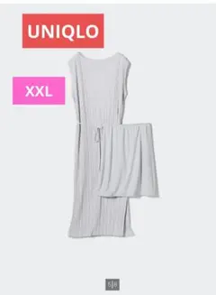 UNIQLO　プリーツワンピース　ノースリーブ