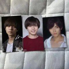 永瀬廉　厚紙カード　3枚セット