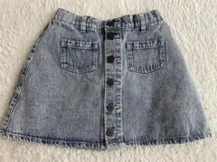 デニムスカート ショートパンツ内蔵