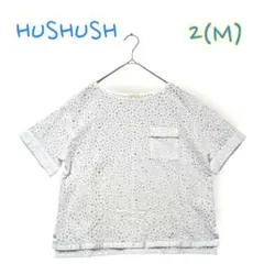 □ハッシュアッシュ＊Mサイズ トップス レース 半袖 レディース 透け感のサムネイル