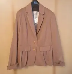 ブラウンテーラードジャケット