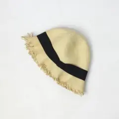 Ray BEAMS購入 イタリア製 カルロフォルティ ストローハット 麦わら