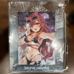 【中古】ぶいすぽっ! 活動1周年記念2023 猫汰つな フォトスタンド