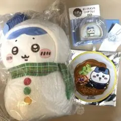 ちいかわ ハチワレ エニマイくじ B賞 F賞　松屋 タオル　ベビー　4点セット