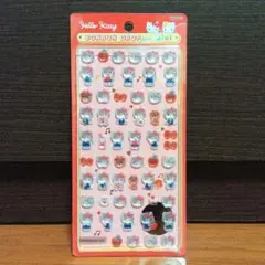 ハローキティ レッド ボンボンドロップシール ミニ