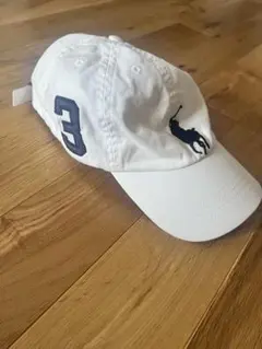 Polo ラルフローレン ホワイト キャップ 56センチ