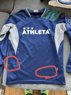 ATHLETA 長袖シャツ 150サイズ 青