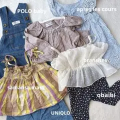 サイズ80-90 女の子　春夏　まとめ売り　ワンピース　チュニックベスト