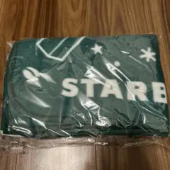 新品未開封　スターバックス ミニブランケット2枚セット 80x60cm