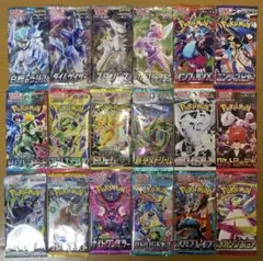 ポケモンカードゲーム 84パック サーチ済み ［新品未開封]・[6種類