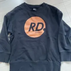RAD CUSTOM トレーナー ブラック 120cm