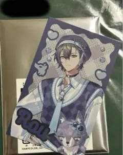 にじさんじ 【ぎゃうるふ】ランダムチェキ風カード 小柳ロウ