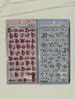 【送料無料】シナモロール/マイメロディ　ボンボンドロップシールミニ2SET