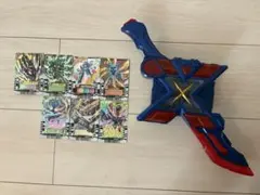 仮面ライダー ガッチャード　エクスガッチャリバー　カード付き