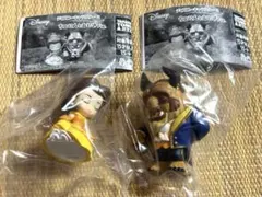 ディズニーキャラクター2 ちょこんとおじぎFig. 美女と野獣　ベル、野獣セット