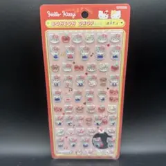《即日発送・残り1点》ボンボンドロップシール　ミニ　キティ　赤　サンリオ