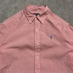 90s 00s Ralph Lauren 長袖 ギンガムチェック シャツのサムネイル