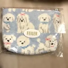 フェイラー FEILER モフモフネコチャン ハート型ポーチ - メルカリ
