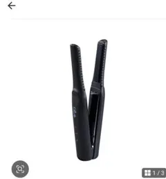ReFa ヘアアイロン コードレス ブラック fingeriron st - メルカリ
