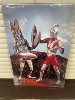 ウルトラマンVSバルタン星人 ブリキ看板 レトロ 看板 新品 アンティーク