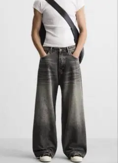 【ZARA】エクストラバギー EUR36