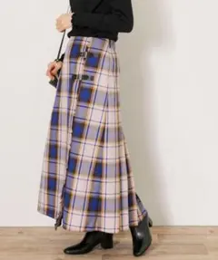 アーバンリサーチ　Sonny label チェックプリーツスカート