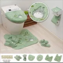 ジブリ　となりのトトロ　トイレマットセット新品　宮崎駿作品 ジブリ となりのトトロ トイレマットセット新品 宮崎駿作品 - メルカリ