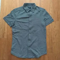 【極美品】ジョセフオム JOSEPH HOMME 半袖 シャツ チェック柄のサムネイル