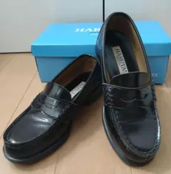 ★美品★HARUTA ローファー 20.0cm 黒 ブラック 3E