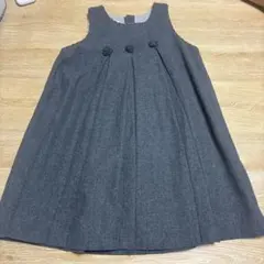 Jacadi ノースリーブワンピース グレー 12A