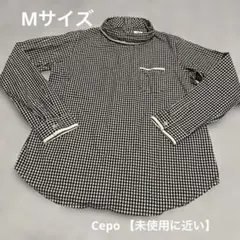 Cepo ギンガムチェック 長袖シャツ Mサイズ