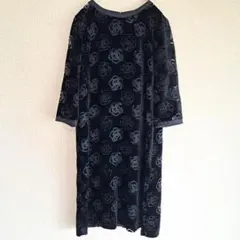 専用です。ハナエモリ ALMA EN ROSE サイズ38 黒 花柄 七分袖