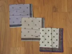 ★新品　3点セット　Dior　メンズ　ハンカチ　エグゼクティブなマストなアイテム