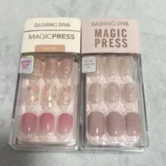 DASHING DIVA MAGIC PRESS ネイルチップ 2種