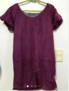 【未使用】natural couture ファーワンピース