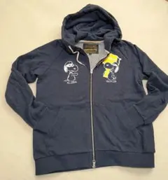 BITTER ENDER Vintage PEANUTS パーカー S ネイビー
