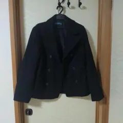 コート ショート丈 ウール