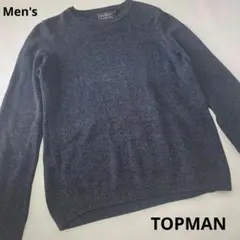 TOPMAN　ネイビーセーター　M　訳あり
