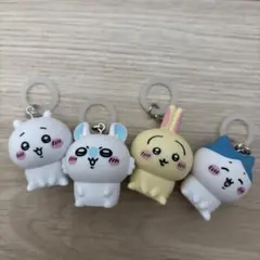 ちいかわ めじるしアクセサリー ちいかわ モモンガ うさぎ はちわれ 4個セット