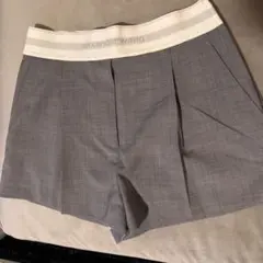 【最終値下げ】AlexanderWang ハイウエストウールショートパンツ