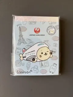 JAL しろたん メモ帳 新品未使用