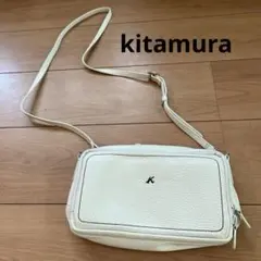 Kitamura キタムラ ショルダーバッグ ホワイトのサムネイル
