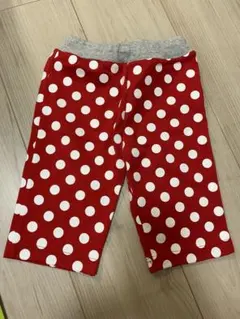 MIKI HOUSE ドット柄 ハーフパンツ レッド 100cmのサムネイル