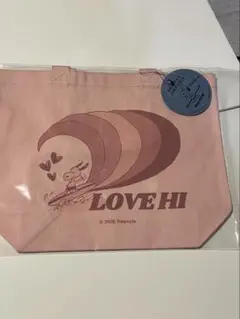 スヌーピーサーフショップ　バレンタイン限定トートバック