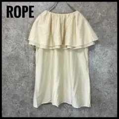 2026年最新】ROPE カラー：ベージュ系 レディース ノースリーブ シャツ 