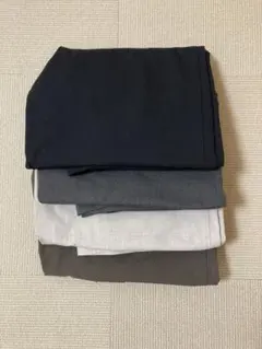 GU バレルレッグスラックス 4色セット