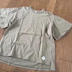NHT Tシャツ 140 カーキ　半袖　美品　女の子