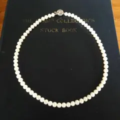 silver留め具　✿天然パール✿淡水　ベビーパールネックレス